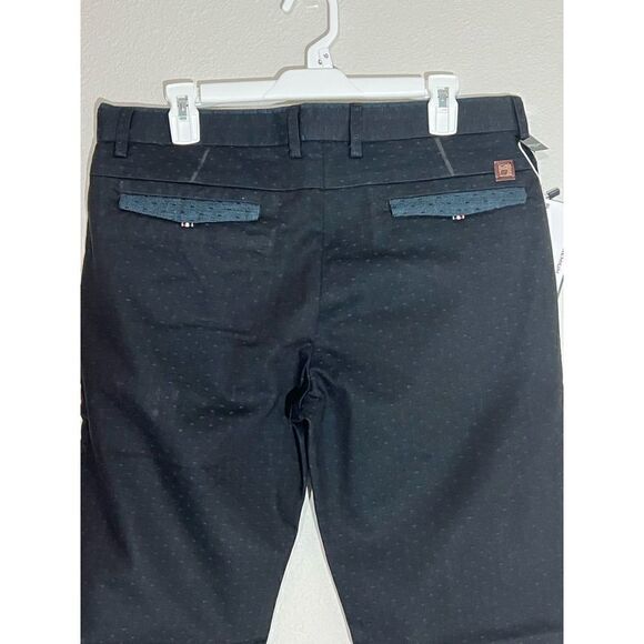 TR Premium Tailored Mens Navy Pants 34/32 - Picture 4 of 12